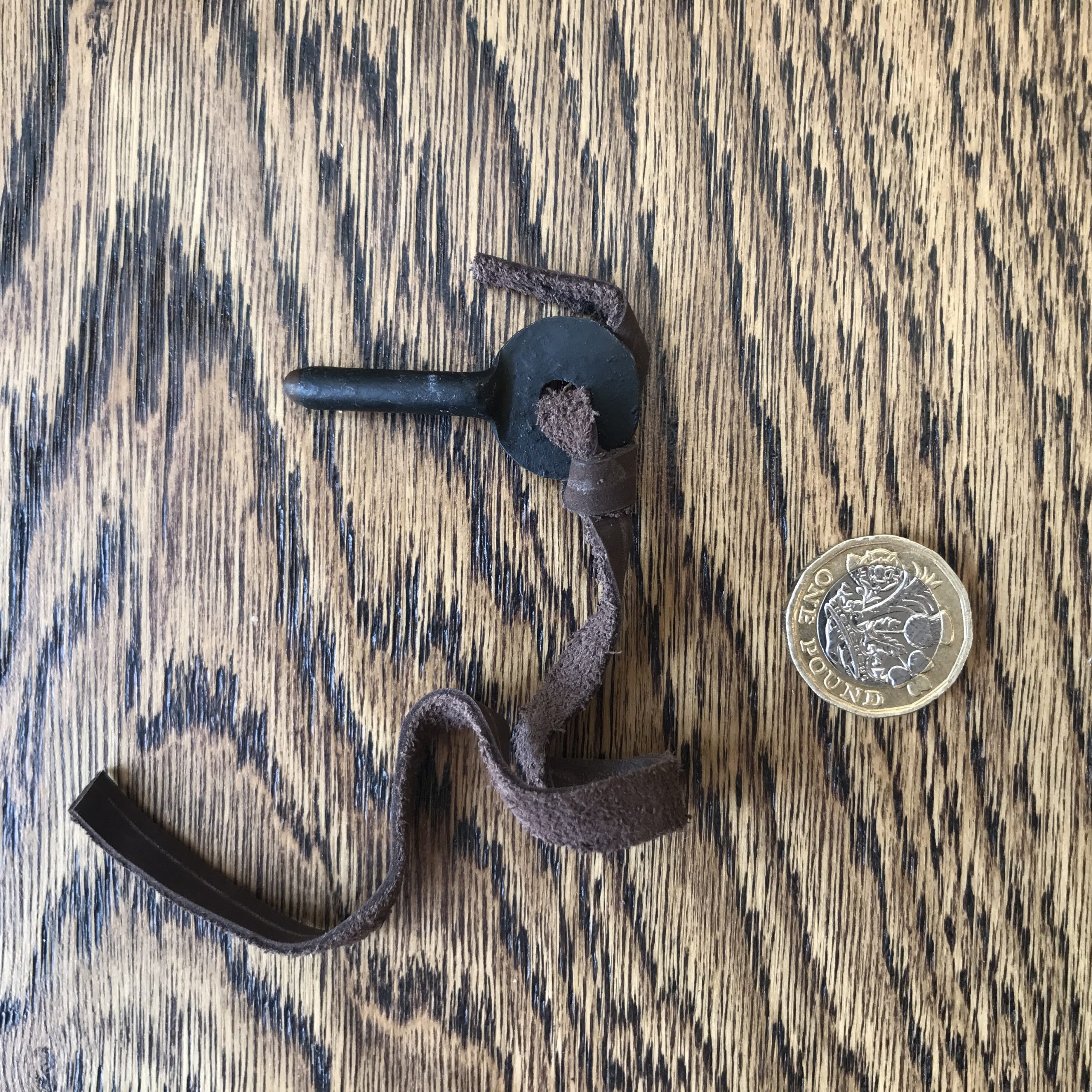 Black Wrought Iron Locking Pin For Suffolk Latch