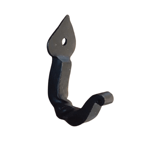 Our Small Handmade Twist Hook is an attractive arrowhead and fine curl at the end of the hook. Useful for hanging small items such as keys, small cups, lightweight jackets and caps in areas of your home where space is limited.