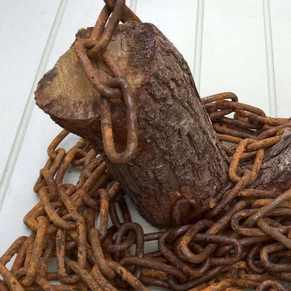 Strong Rustic Rusted Chain