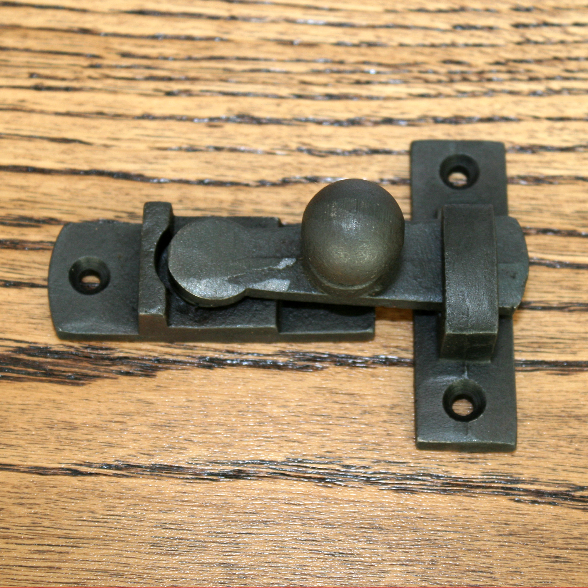 Cupboard Latch Black Privacy 3, Vintage Cabinet Hardware Latches